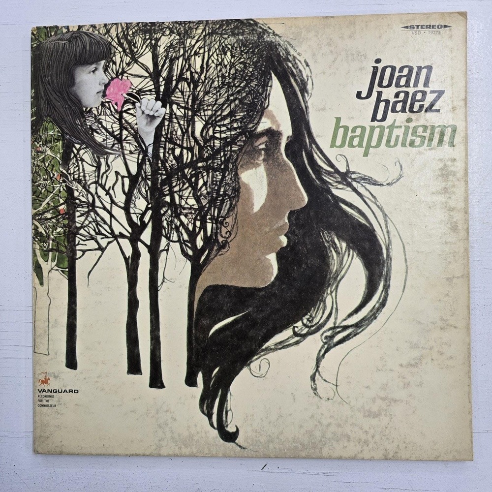 Joan Baez Baptism A Journey Through Our Time LP NM/VG Vintage Vinyl VSD-79275
